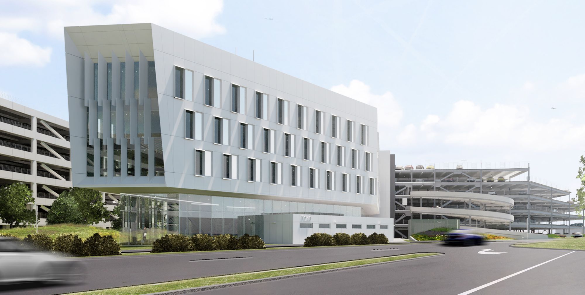 Portland Rent-A-Car Center rendering